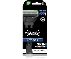 Wilkinson Sword Wilkinson Hydro 3 Juodas Edition holící strojek + 1 náhradní hlavice