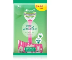 Wilkinson Sword Vienkartinis skustuvas moterims My Intuition Comfort Sensitiv e 8 + 4 vnt