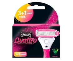 Wilkinson Sword Quattro For Women Keičiamas peiliukas moterims, 1 balení