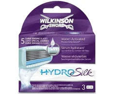 Wilkinson Sword Wilkinson HYDRO Silk moterims (3 dalys) - keičiamos galvutės