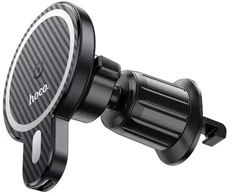 Wireless car phone holder compatible with Magsafe Hoco 15W air vent CA85 juodas