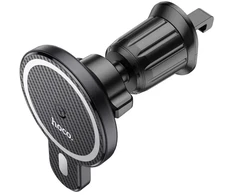 Wireless car phone holder compatible with Magsafe Hoco 15W air vent CA85 juodas