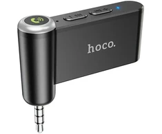HOCO wireless car receiver AUX E58 juodos spalvos