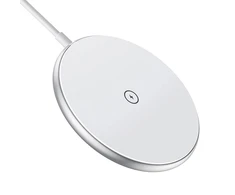 Belaidis dvigubas įkroviklis Choetech T580 15W (baltas)