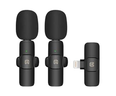 Belaidis mikrofonas Puluz PU3150B Lavalier Type Belaidis mikrofonas Puluz PU3151B Lavalier Type Lightning