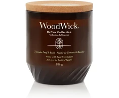 Woodwick Aromatinė žvakė (Tomato Leaf &amp; Basil), 184,0 g