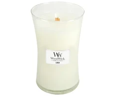 WoodWick Aromatinė žvakė (Linen), 609,5 g