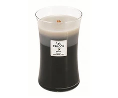 WoodWick Aromatinė žvakė (Warm Woods), 609,5 g