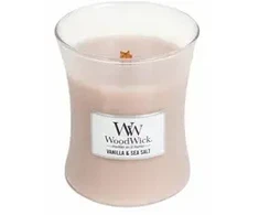 Woodwick Vanilla &amp; Sea Salt Vase (vanilla and sea salt) - Scented candle