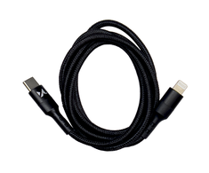 Wozinsky kabelis USB Type C - Lightning Power Delivery 18W 1m juodas (WUC-PD-CL1B)