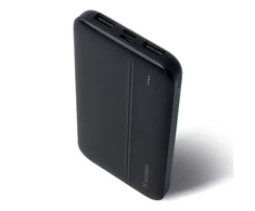 Wozinsky Li-Po Išorinė baterija 10000 mAh, 2 x USB, juodos spalvos (WPBBK1)