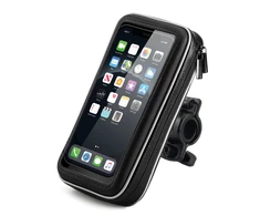 Wozinsky phone holder bike, motorcycle, scooters dėklas telefonui juodos spalvos WBHBK7