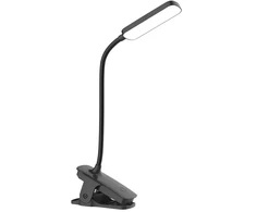 Wozinsky VT-01 Mini LED Reading Lamp with Clip and USB-C Cable 80cm - Juodas