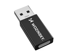 Wozinsky WAAC-01 USB-A - USB-C OTG Adapteris - Juodas
