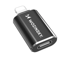 Wozinsky WALC-01 „Lightning“ į USB-C adapteris – juodas