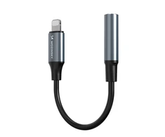 Wozinsky WALJ-01 Lightning adapter - 3.5mm mini jack - juodas