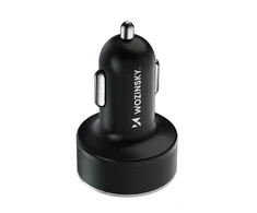 Įkroviklis automobilinis Wozinsky (WDCCB) (2xUSB 2xUSB-C 3A) 50W juodas
