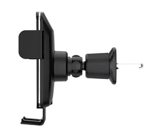Wozinsky WEDZ-3Y8S clamp automobilinis telefono laikiklis su 15W inductive charger for phone on the air vent – juodos spalvos