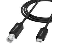 Wozinsky WKDDY2S USB-B - USB-C kabelis 2 m - juodas