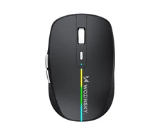 Wozinsky WMGK-1132 Belaidė pelė su RGB pašvietimas - Juodas