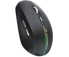 Wozinsky WMGK-1132 Bevielė pelė su RGB apšvietimu - Juoda