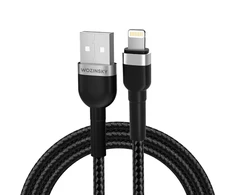 Wozinsky WNBAL2 USB-A / Lightning 2.4A kabelis 2 m – juodos spalvos