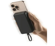 Xiaomi Magnetic Power Bank | 10,000 mAh | 33W | USB-C, MagSafe | baltas