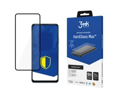 3MK HardGlass Max Xiaomi POCO M4 Pro 5G juodos spalvos rėmeliu FullScreen Glass
