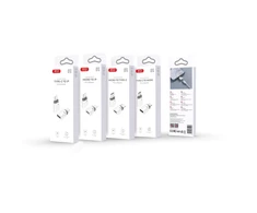 XO adapteris NB256E USB-C - Lightning baltos spalvos