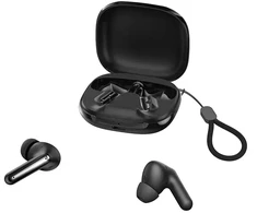 XO Bluetooth ausinės G53 TWS juodos spalvos ANC + ENC su stovu