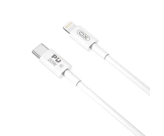 XO kabelis NB-Q189A PD USB-C - Lightning 1,0m 20W baltos spalvos