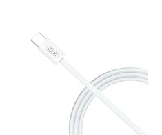 XO kabelis NB-Q260A PD USB-C - USB-C 1m baltos spalvos 60W