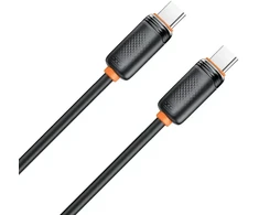 XO laidas NB-Q302B PD USB-C – USB-C 1,0m 60W juodas