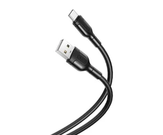 XO USB - USB-C kabelis 2.1A - Juodas
