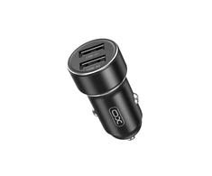 XO car charger CC53 12W 2x USB juodos spalvos