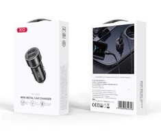 XO car charger CC53 12W 2x USB juodos spalvos