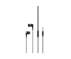 XO laidinės ausinės EP21 jack 3,5mm juodos spalvos