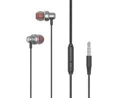 XO Laidinės ausinės EP38 lizdas 3,5 mm pilka