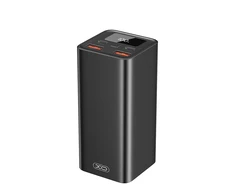 XO laptop power bank PB97 65W 20000mAh juodos spalvos