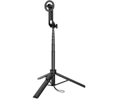 XO asmenukių lazda Bluetooth trikojis SS30 juodas magnetinis, skirtas MagSafe 123cm