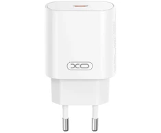 XO sieninis įkroviklis CE25 PD 25W 1x USB-C baltas