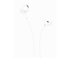 XO laidinės ausinės EP39 jack 3,5mm baltos spalvos