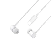 XO laidinės ausinės EP81 USB-C baltos spalvos