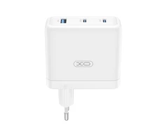 Įkroviklis XO CE35 100W 2xUSB-C/USB-A baltas