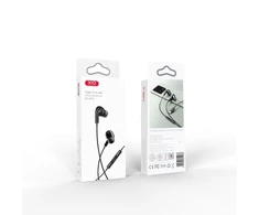XO laidinės ausinės EP73 USB-C juodos spalvos