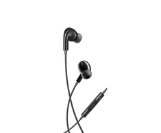 XO laidinės ausinės EP73 USB-C juodos spalvos