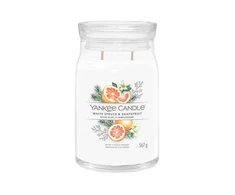 Yankee Candle Baltas Eglė ir greipfrutas 567 g