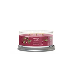 Yankee Candle Aromatinė žvakė Signature tumbler medium Juodas Cherry 340 g