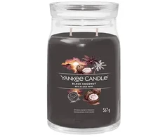 Yankee Candle Juodas Coconut signature candle 567 g