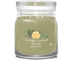 Yankee Candle Aromatinė žvakė "Signature large glass Sage - Citrus" 567 g
